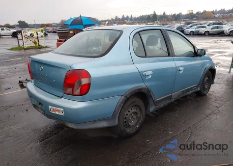 2002 Toyota Echo z USA, uszkodzony, nr VIN JTDBT183920218428